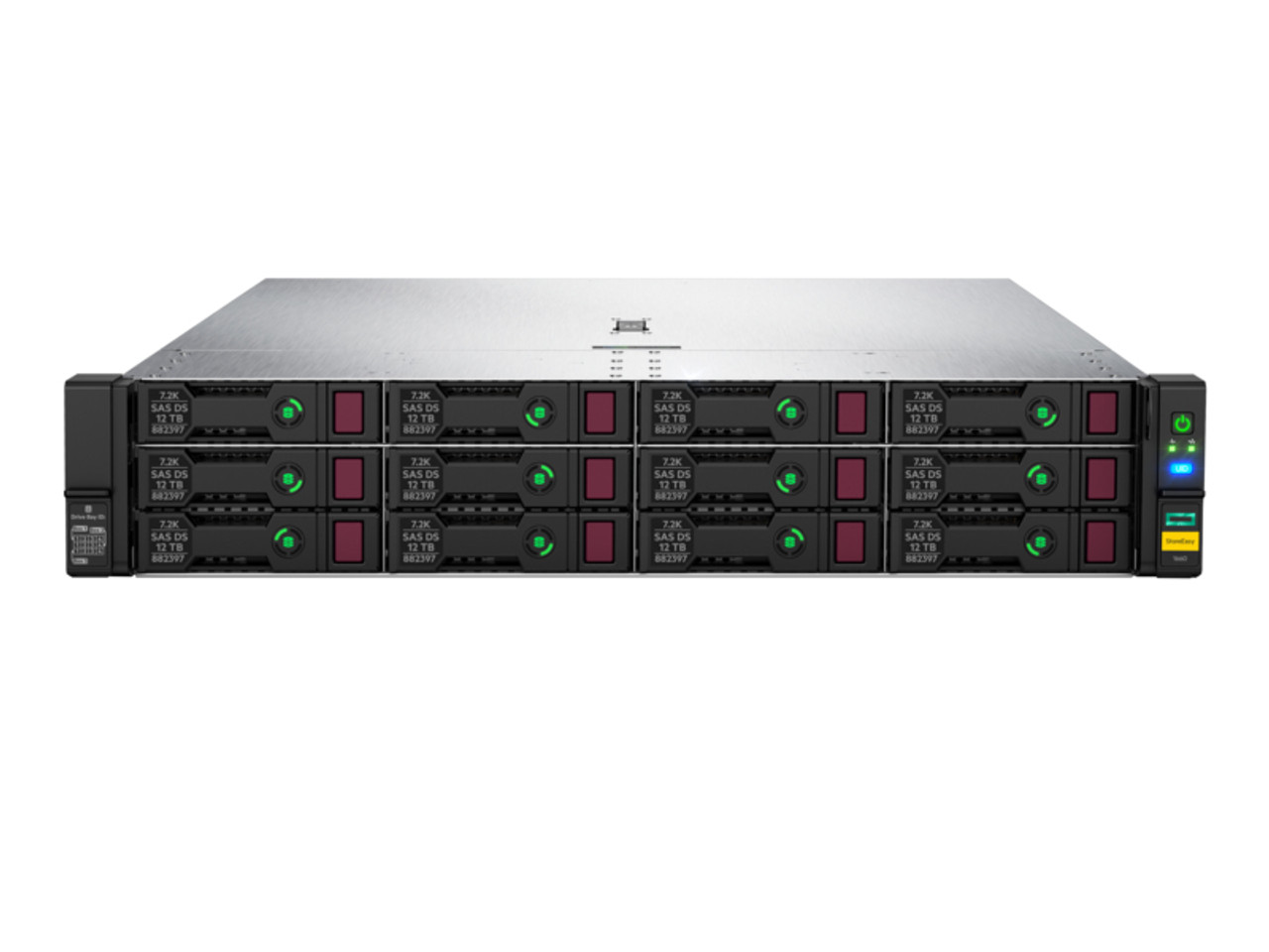 Q2P71A | Hewlett Packard Enterprise | StoreEasy 1660 NAS Rack (2U) Black 4112