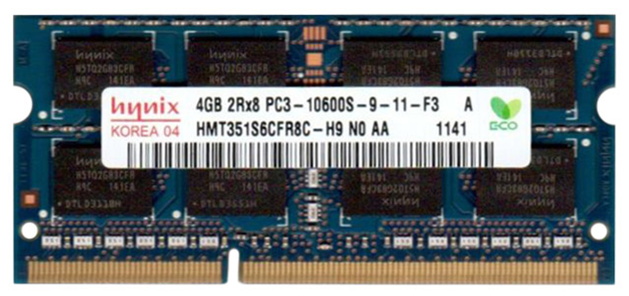 HMT351S6CFR8C-H9 | Hynix | 4GB PC3-10600 memory module 1 x 4 GB DDR3 1333 MHz