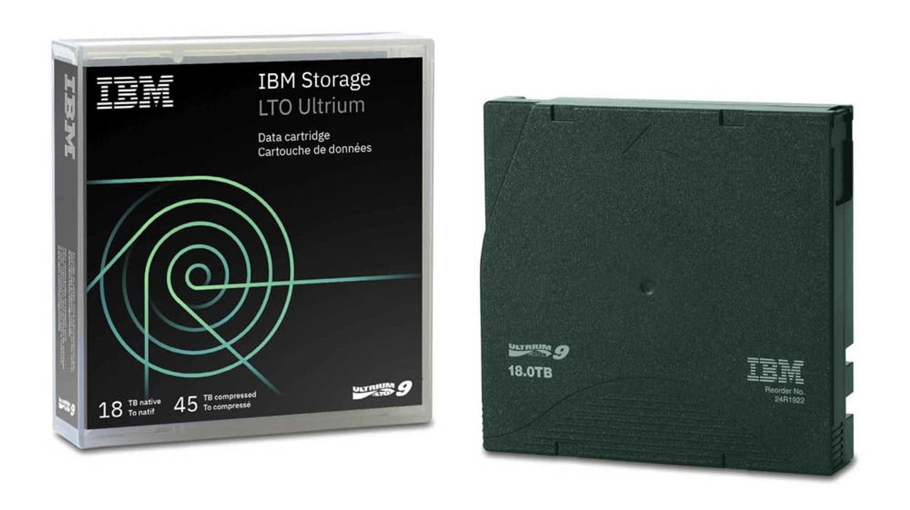 02XW568 | IBM | backup storage media Blank data tape 18000 GB LTO