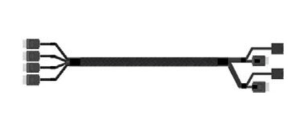 A2U4PSWCXCXK2 | Intel | Serial Attached SCSI (SAS) cable 34.4" (0.875 m) Black