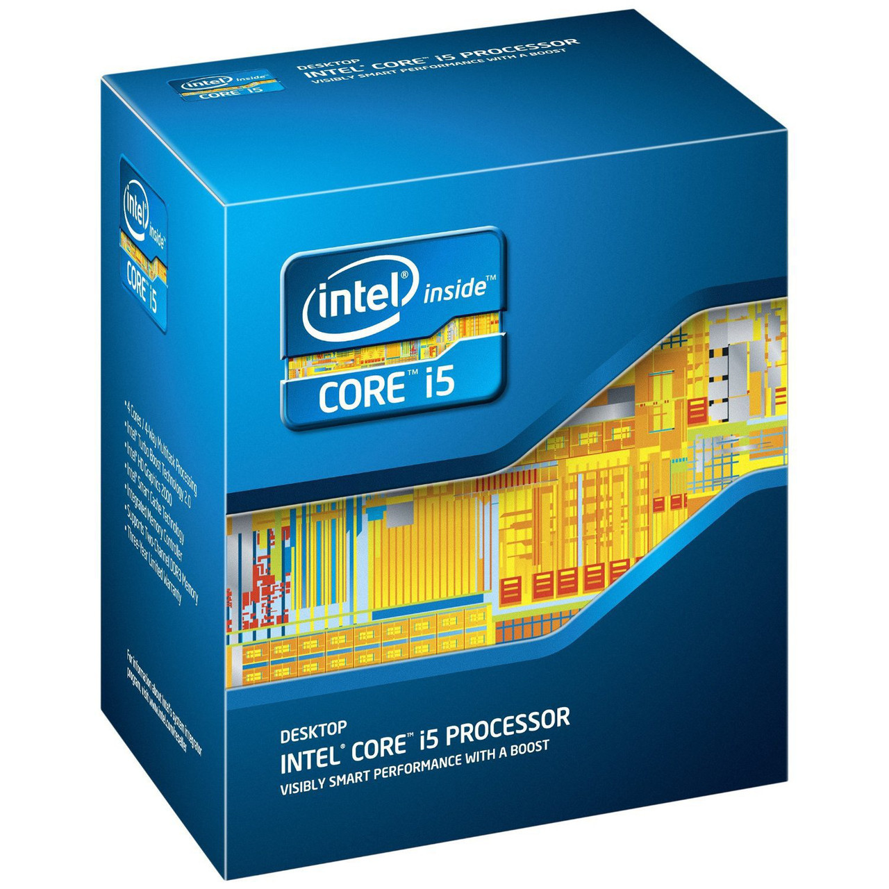 ﻿BX80623I52500K | Intel | Core i5-2500K processor 3.3 GHz 6 MB Smart Cache Box
