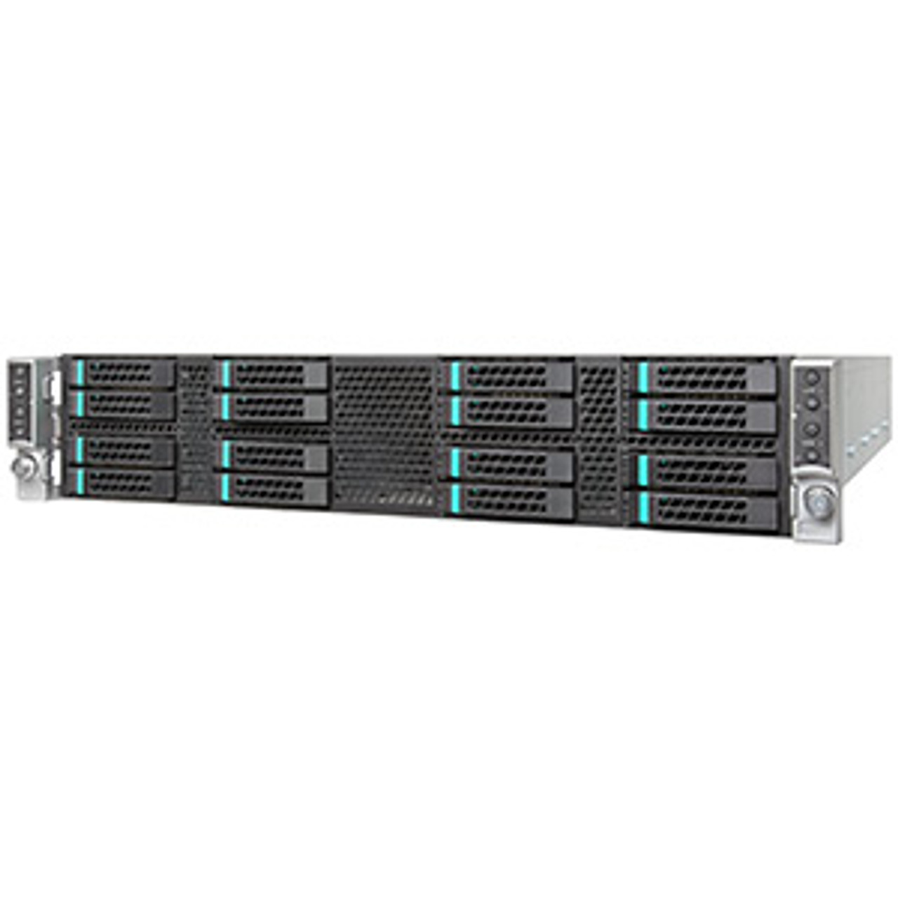 H2216WPKR | Intel | server barebone C602 LGA 2011 (Socket R) Rack (2U) Aluminum, Black