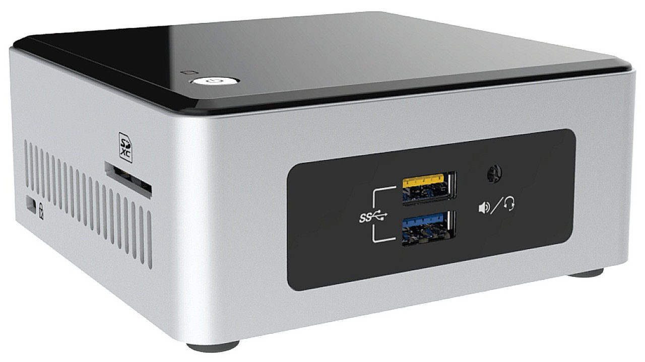 BOXNUC5CPYH | Intel | NUC PC/workstation barebone UCFF Black, Silver BGA 1170 N3060 1.6 GHz