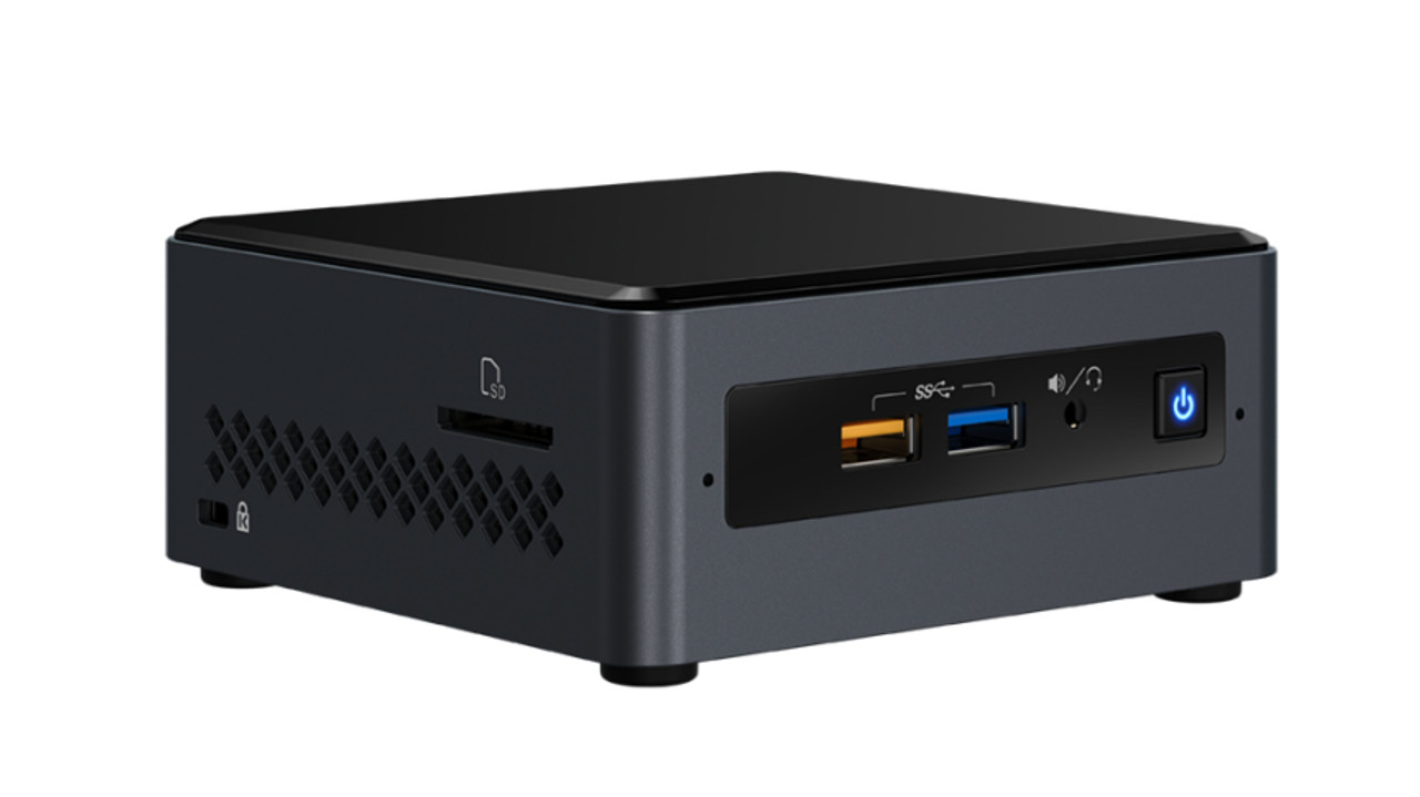 NUC7CJYH | Intel | NUC BOX PC/workstation barebone UCFF Black BGA 1090 J4005 2 GHz