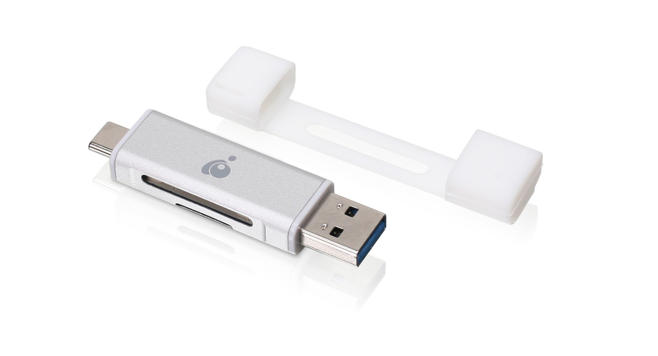 GFR3C12 | iogear | card reader White Micro-USB