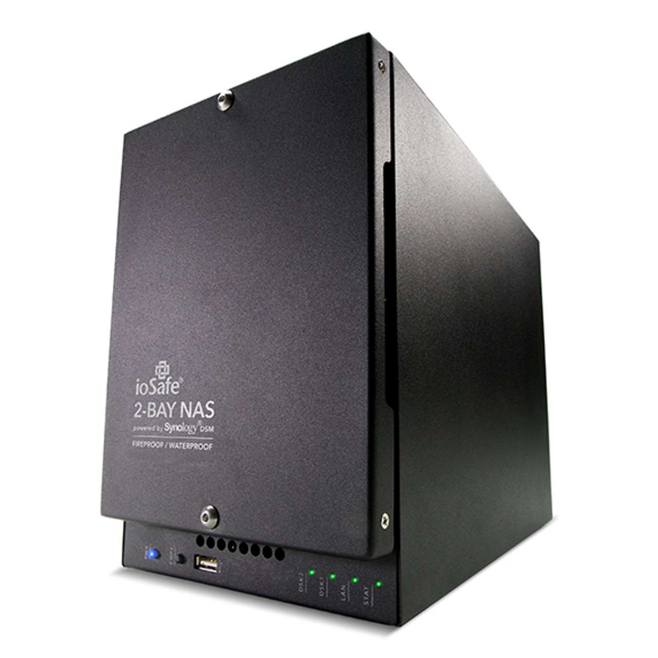 218-DISKLESS | ioSafe | 218 NAS Mini Tower Ethernet LAN Black RTD1296