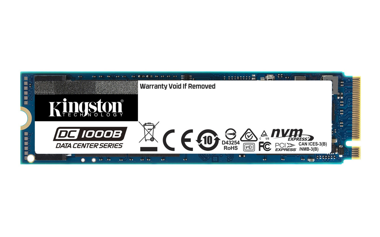 SEDC1000BM8/240G | Kingston Technology | DC1000B M.2 240 GB PCI Express 3.0 3D TLC NAND NVMe