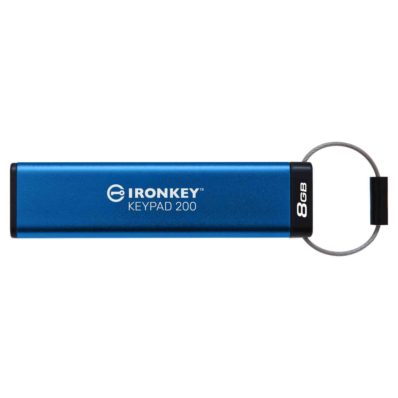 IKKP200/8GB | Kingston Technology | IronKey Keypad 200 USB flash drive 8 GB USB Type-A 3.2 Gen 1 (3.1 Gen 1) Blue