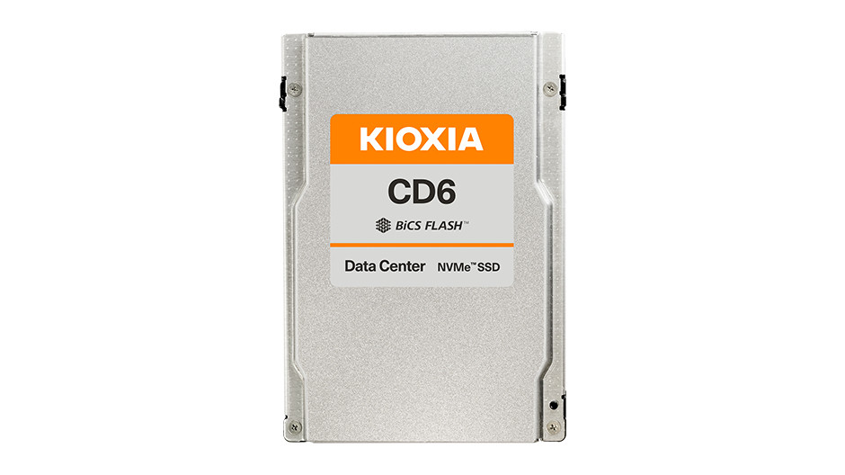 KCD6DLUL3T84 | KIOXIA | Kioxia CD6-R 2.5" 3840 GB PCI Express 4.0 BiCS FLASH TLC NVMe