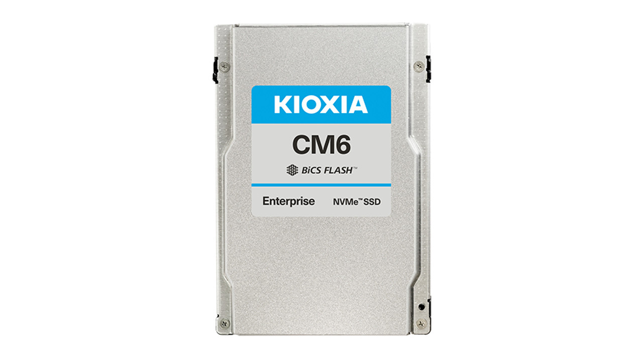 KCM6DRUL960G | KIOXIA | Kioxia CM6-V 2.5" 960 GB PCI Express 4.0 BiCS FLASH TLC NVMe