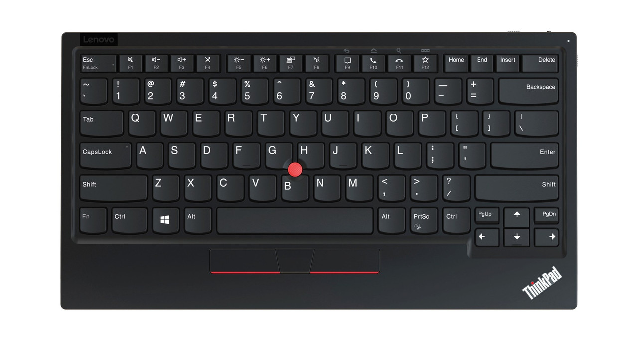 4Y40X49498 | Lenovo | ThinkPad Trackpoint II keyboard RF Wireless + Bluetooth AZERTY French Black