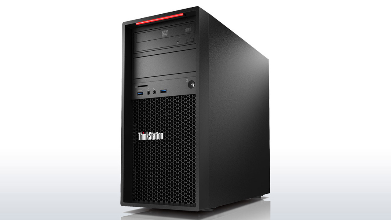 30B3005WUS | Lenovo | ThinkStation P410 E5-1630V4 Tower Intel® Xeon® E5 v4 16 GB DDR4-SDRAM 256 GB SSD Windows 7 Professional Workstation Black