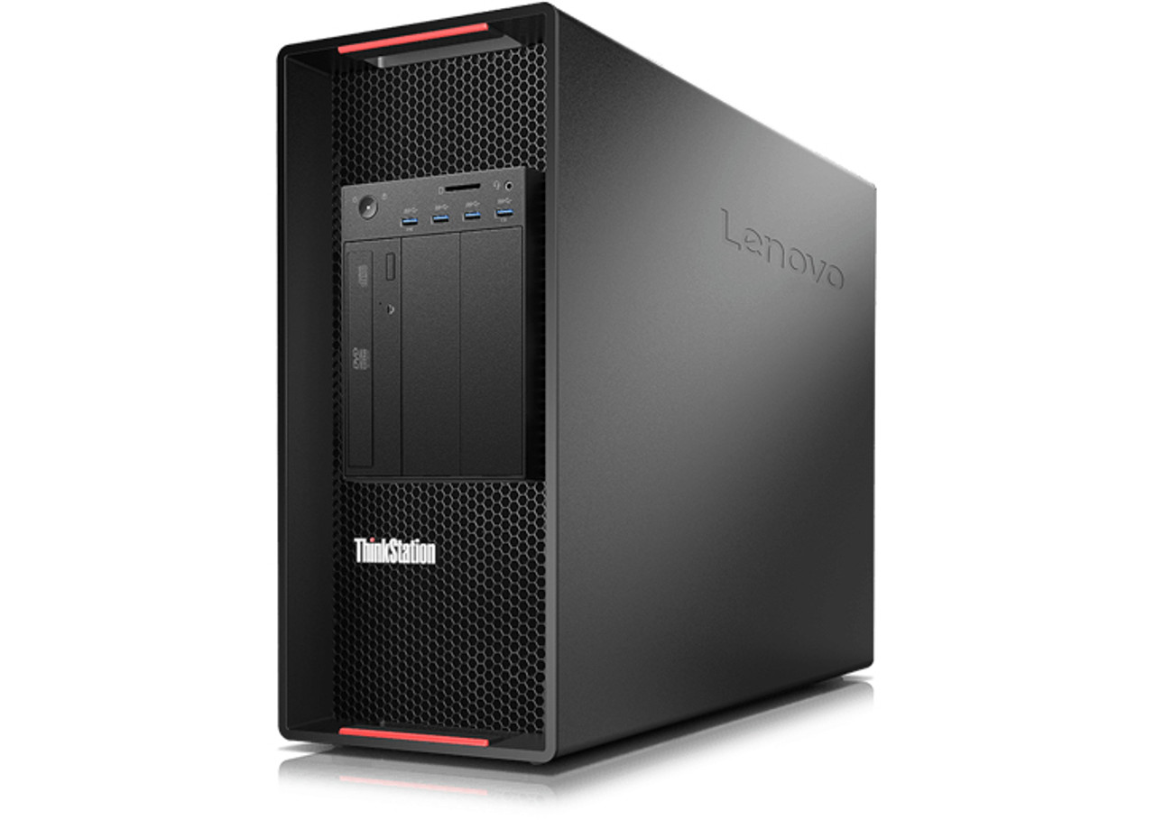 30B9000GUS | Lenovo | ThinkStation P910 E5-2643V4 Tower Intel® Xeon® E5 v4 32 GB DDR4-SDRAM 1000 GB SSD Windows 10 Pro Workstation Black