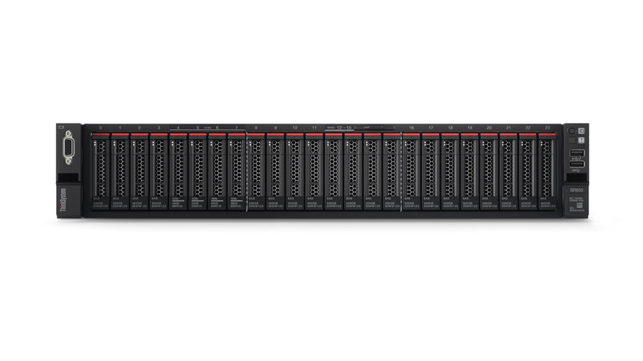 7X06A0FHNA | Lenovo | ThinkSystem SR650 server 396 TB 2.1 GHz 16 GB Rack (2U) Intel Xeon Silver 750 W DDR4-SDRAM