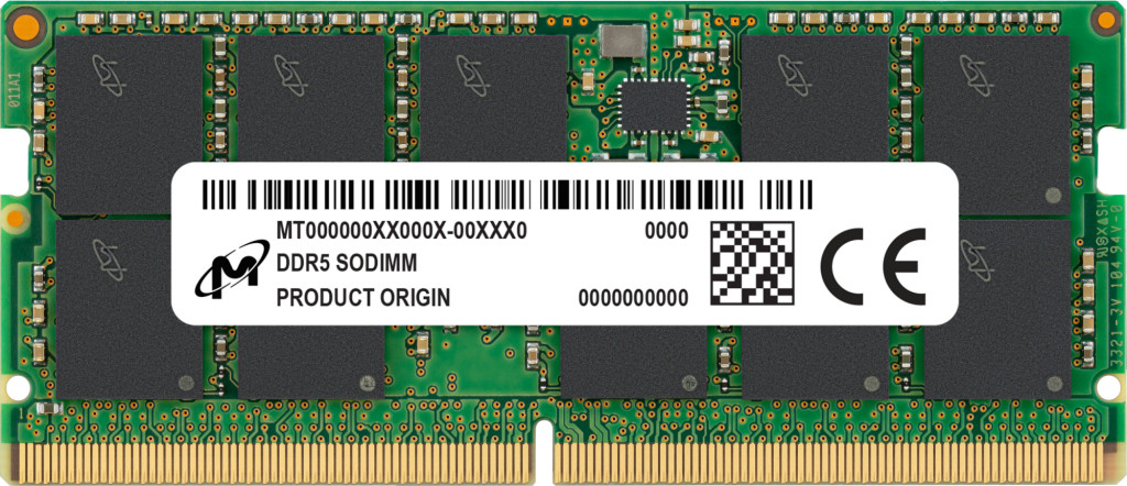 MTC20C2085S1TC48BA1R | Micron | memory module 32 GB DDR5 4800 MHz ECC