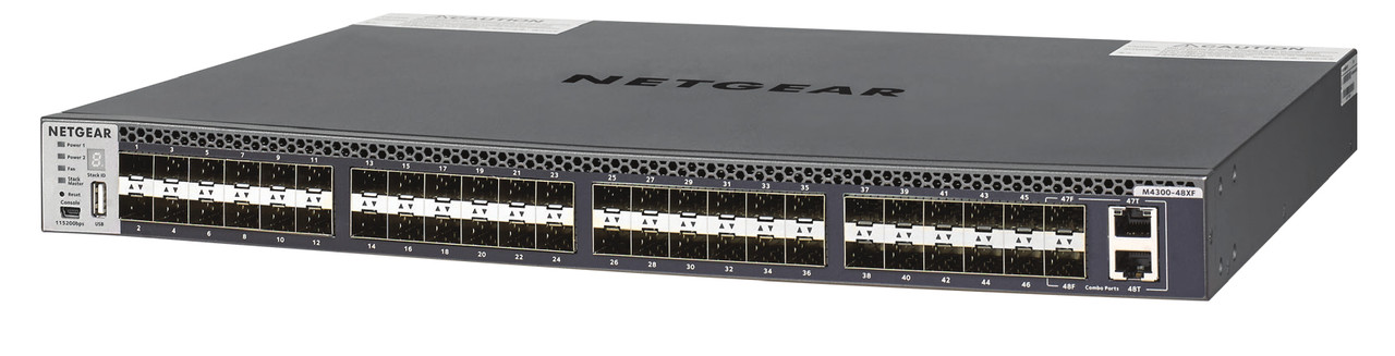 XSM4348FS-100NES | Netgear | NETGEAR M4300-48XF Managed L3 10G Ethernet (100/1000/10000) Black