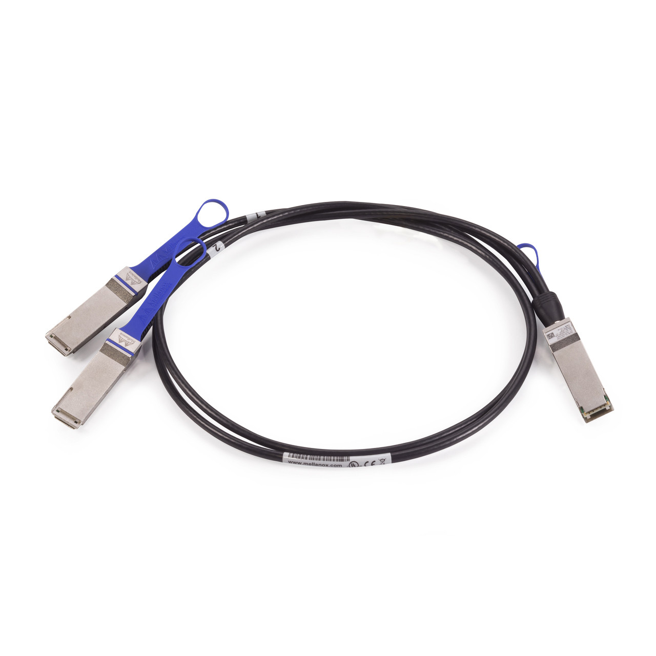 MCP7H00-G002R30N | Nvidia | InfiniBand cable 78.7" (2 m) QSFP28 2xQSFP28 Black