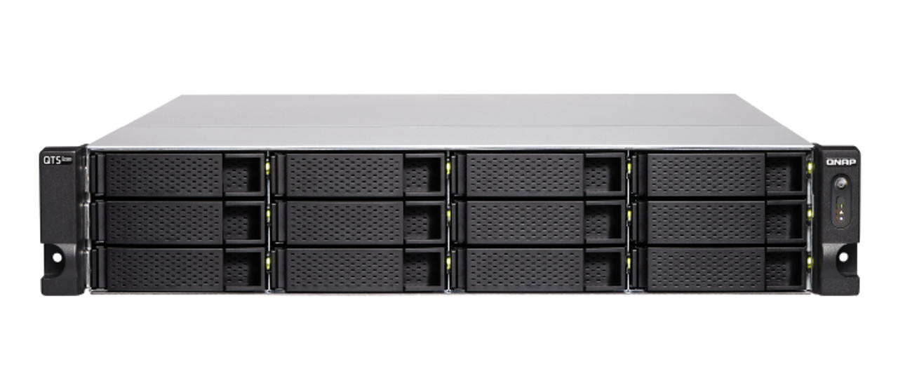 TS-H1277XU-RP-3700X-32G-US | QNAP | TS-h1277XU-RP NAS Rack (1U) Ethernet LAN Black 3700X