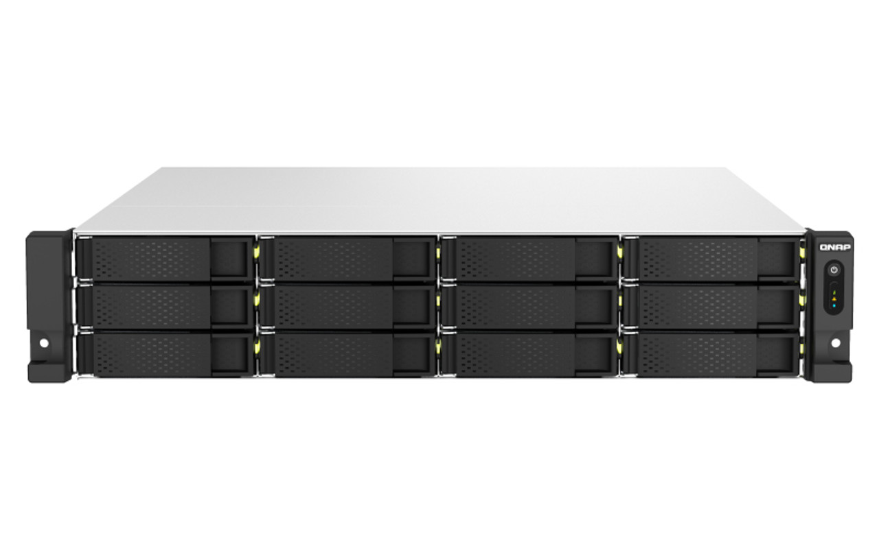 TS-H1887XURPE233632G | QNAP | TS-H1887XU-RP NAS Rack (2U) Ethernet LAN Black, White E-2336