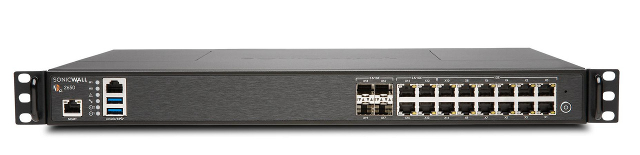 01-SSC-1998 | SonicWall | NSa 2650 + Advanced Edition (3 Years) hardware firewall Desktop 3000 Mbit/s
