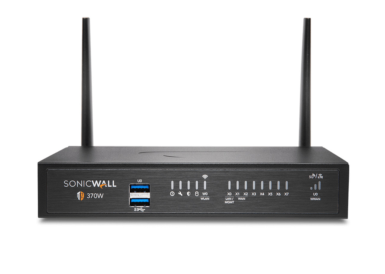 02-SSC-6828 | SonicWall | TZ370W hardware firewall 3000 Mbit/s 02-SSC-6828 | SonicWall | TZ370W hardware firewall 3000 Mbit/s