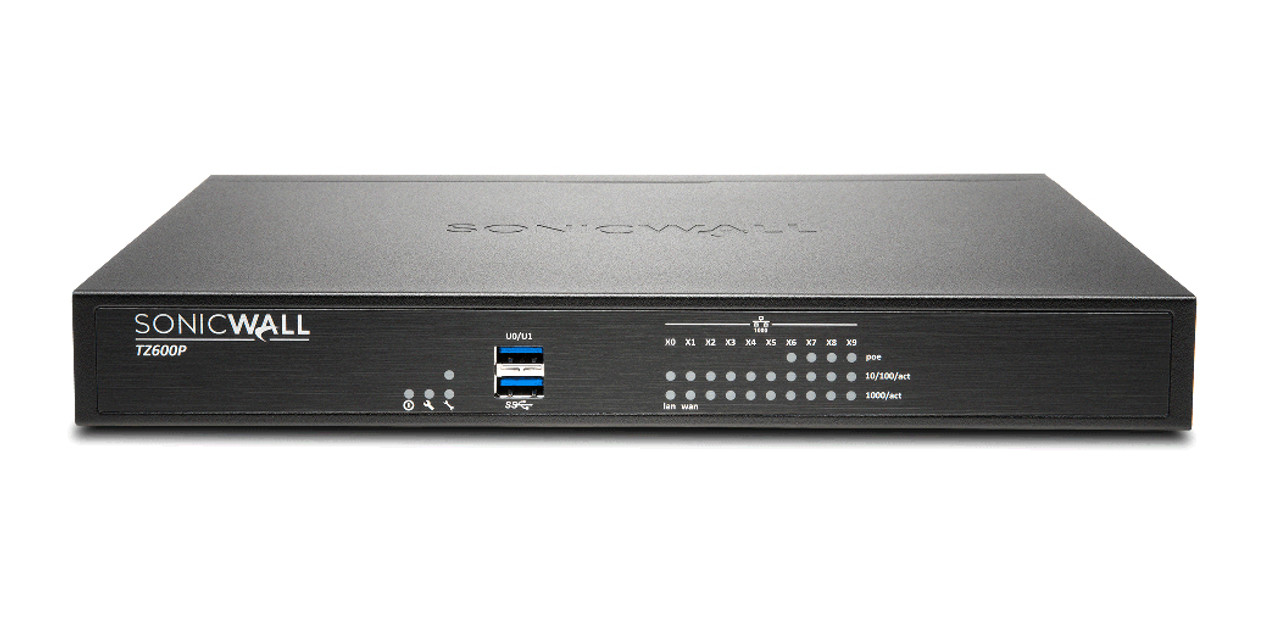 01-SSC-0028 | SonicWall | TZ600 POE hardware firewall 1500 Mbit/s