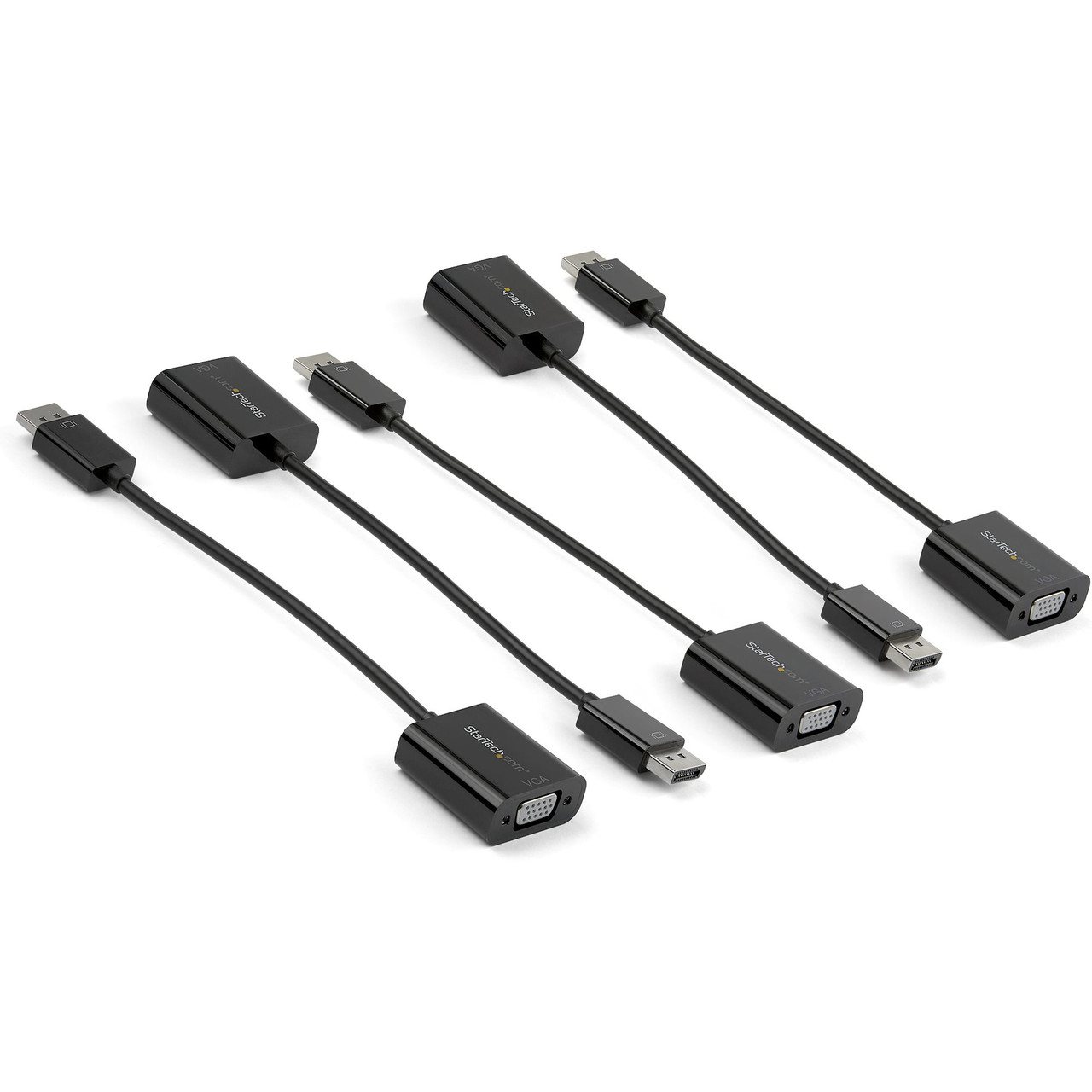 DP2VGA3X5 | StarTech.com | video cable adapter 3.94" (0.1 m) DisplayPort VGA (D-Sub) Black