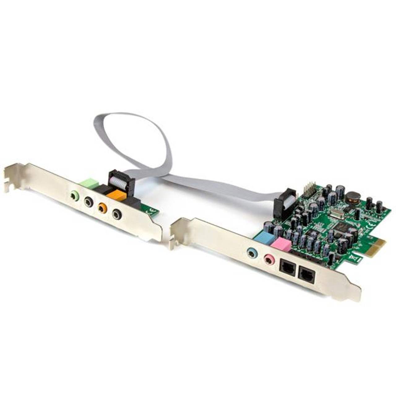 PEXSOUND7CH | StarTech.com | audio card Internal 7.1 channels PCI-E x1