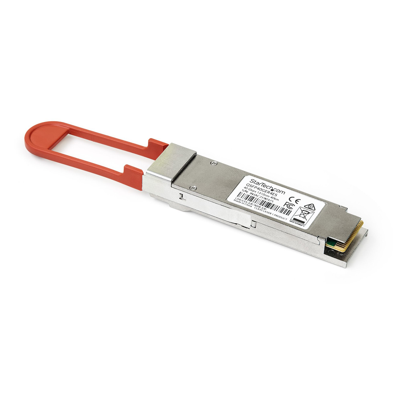 QSFP40GER4ES | StarTech.com | network transceiver module Fiber optic 40000 Mbit/s QSFP+ 1311 nm