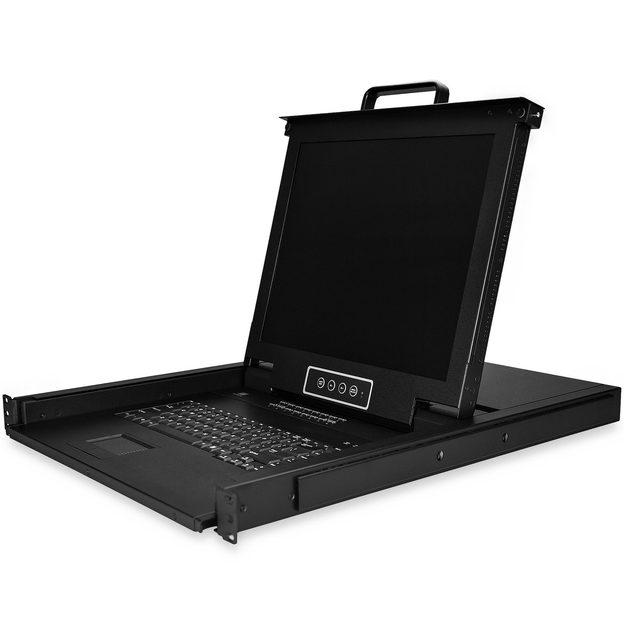 RKCONS1716K | StarTech.com | rack console 17" 1280 x 1024 pixels Steel Black 1U
