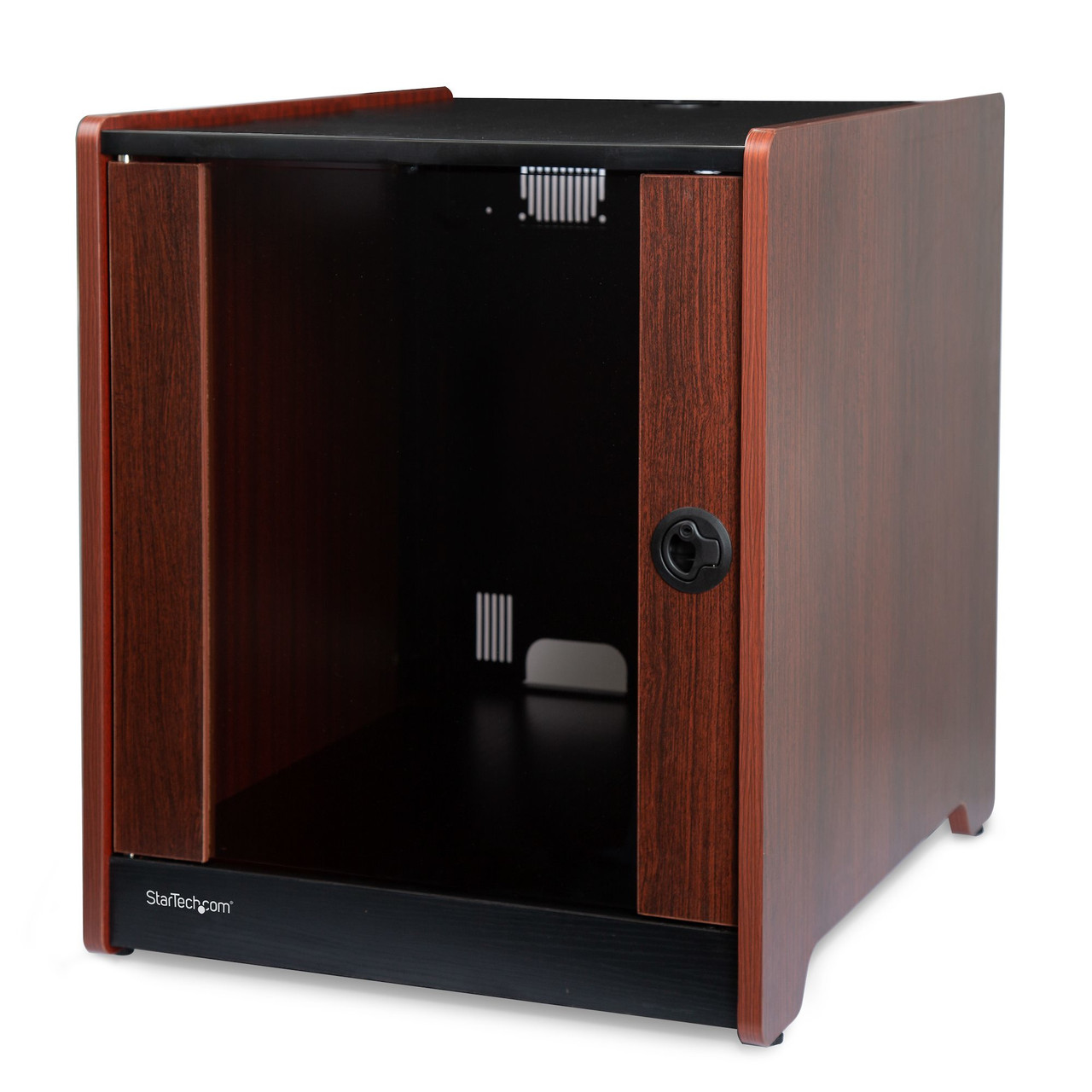RKWOODCAB12 | StarTech.com | rack cabinet 12U Freestanding rack Black