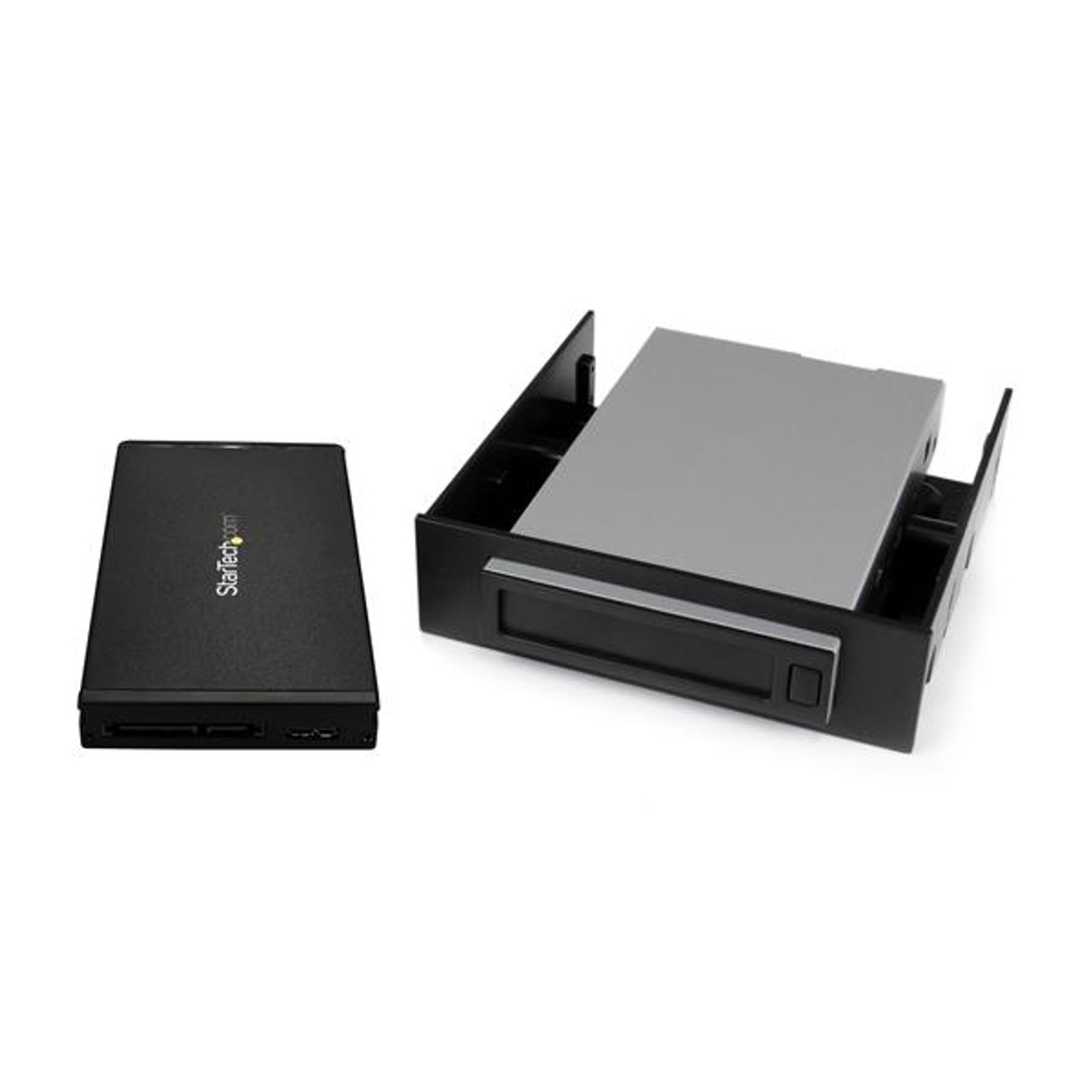 S251BU31REM | StarTech.com | drive bay panel 3.5" Storage drive tray Black