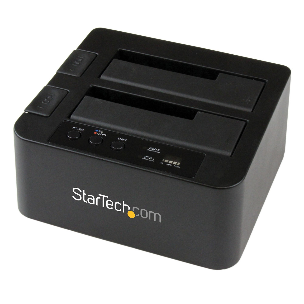 SDOCK2U33RE | StarTech.com | media duplicator HDD/SSD duplicator 1 copies Black