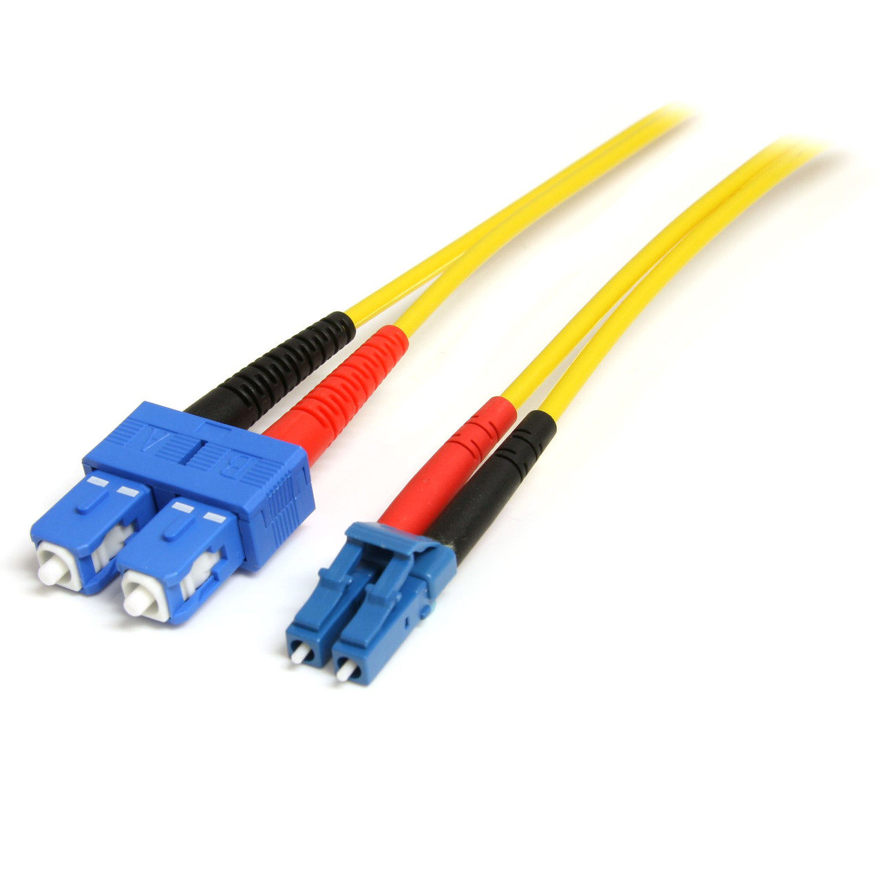 SMFIBLCSC4 | StarTech.com | fiber optic cable 157.5" (4 m) LC SC OS1 Yellow