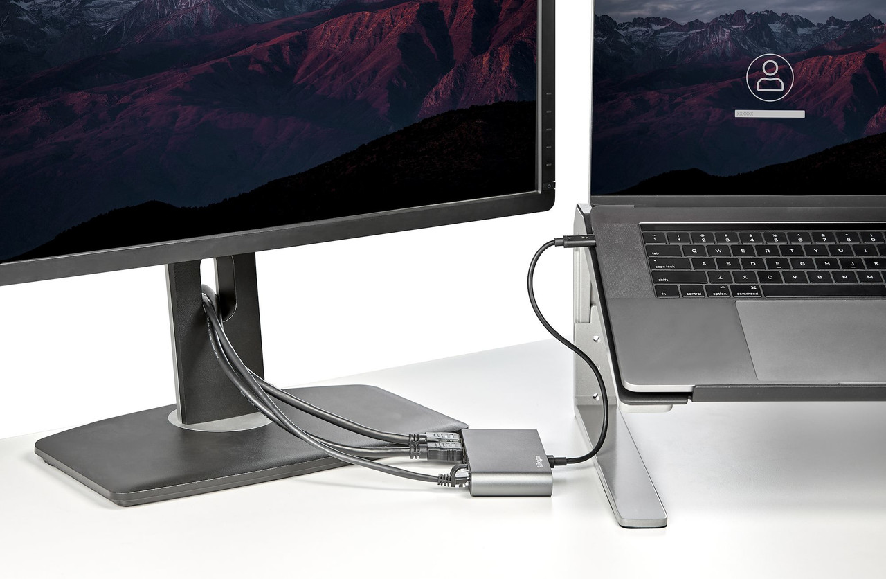 TB3DKM2HDL | StarTech.com | notebook dock/port replicator Wired Thunderbolt 3 Gray