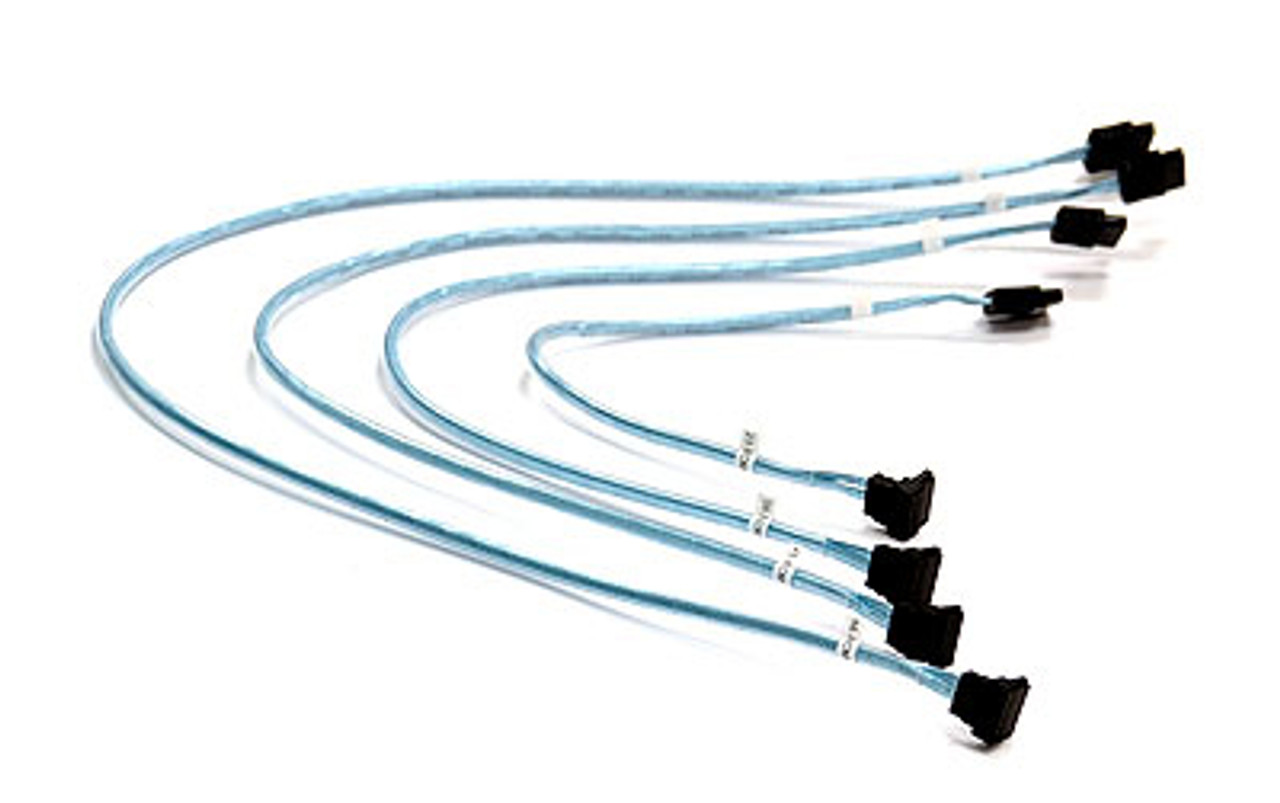 CBL-0186L | Supermicro | 4 x Round SATA cable 22" (0.56 m) Black, Blue, White
