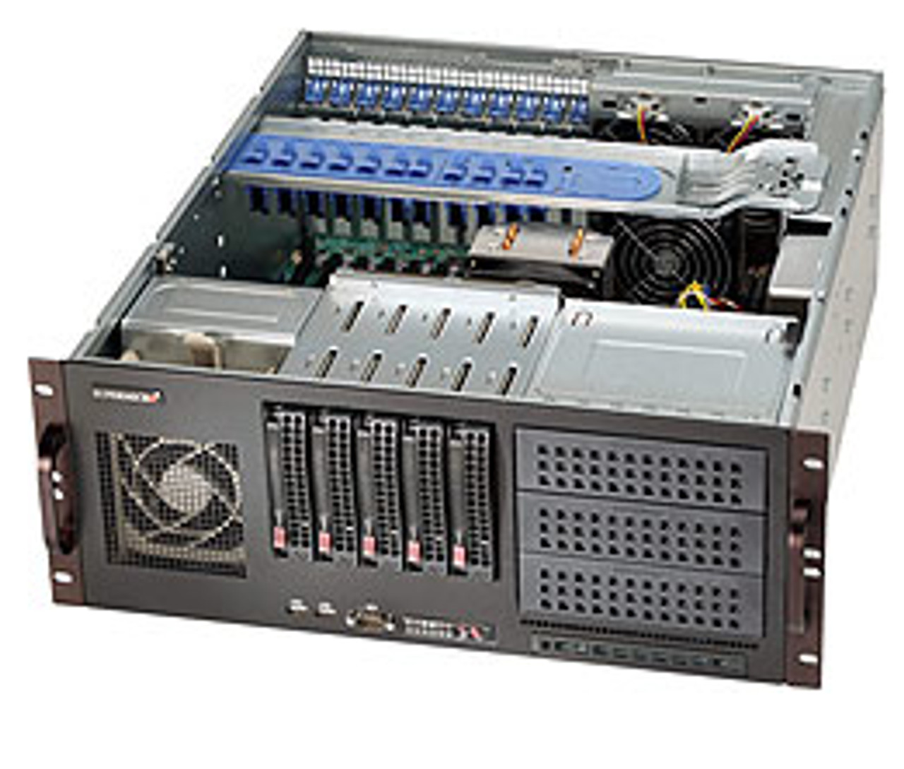 CSE-842XTQ-R606B | Supermicro | 842XTQ-R606B Rack Black 600 W