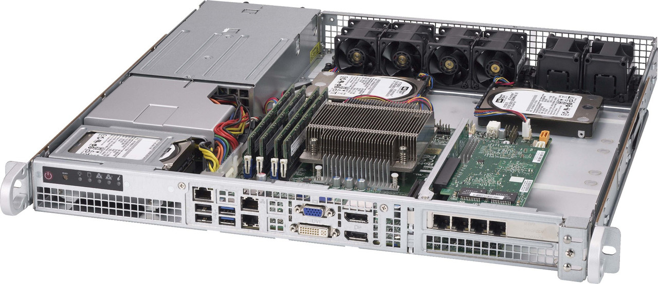 CSE-515-R407 | Supermicro | computer case Rack Silver 400 W