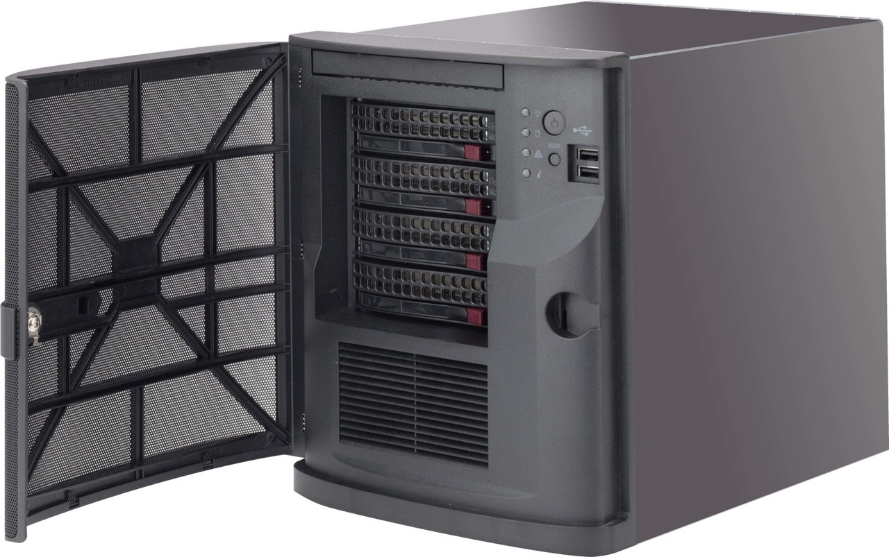 CSE-721TQ-350B | Supermicro | computer case Mini Tower Black 250 W