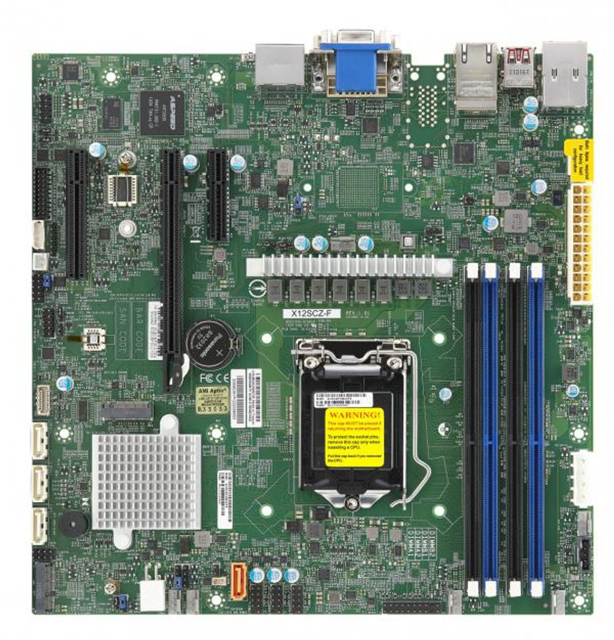 MBD-X12SCZ-QF-O | Supermicro | MBD-X12SCZ-QF Intel Q470 LGA 1200 (Socket H5) micro ATX