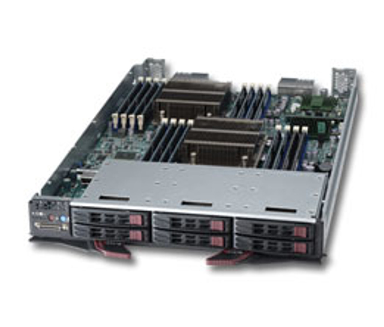 SBI-7127R-S6 | Supermicro | Processor Blade Intel® C602 LGA 2011 (Socket R) Black