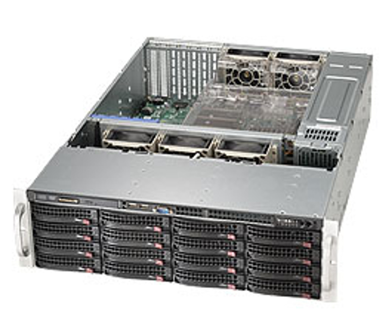 CSE-836BE1C-R1K23B | Supermicro | SC836BE1C-R1K23B Rack Black 1200 W