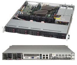 CSE-113MFAC2-R608CB | Supermicro | SuperChassis 113MFAC2-R608CB Rack Black 600 W