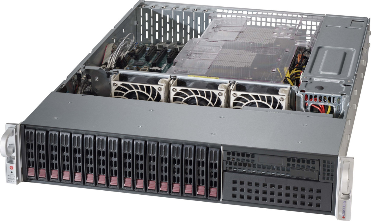 CSE-213AC-R1K23LPB | Supermicro | SuperChassis 213AC-R1K23LPB Rack Black 1200 W