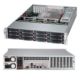 CSE-826BAC4-R1K23LPB | Supermicro | SuperChassis 826BAC4-R1K23LPB Rack Black 1200 W