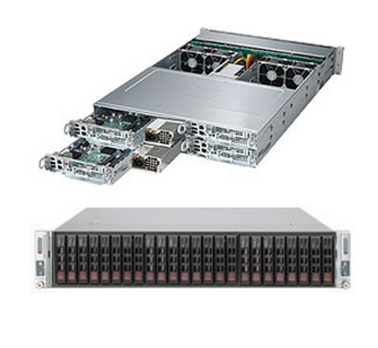 SYS-2028TP-HC0TR | Supermicro | SuperServer 2028TP-HC0TR LGA 2011-v3 Rack (2U) Black