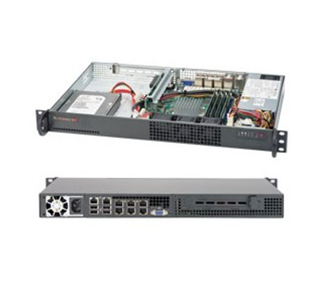 SYS-5018A-TN7B | Supermicro | SuperServer 5018A-TN7B BGA 1283 Rack (1U) Black