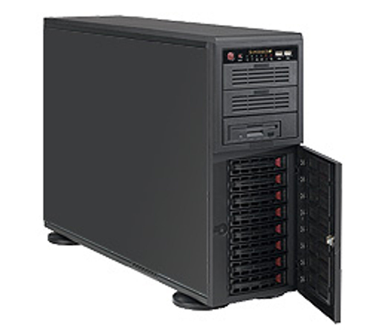 SYS-5046A-XB | Supermicro | SuperServer 5046A-XB, Black Intel® X58 Express Socket B (LGA 1366) Rack (4U)