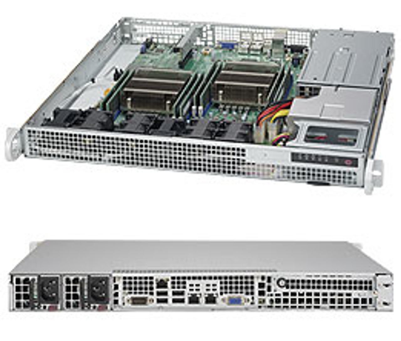 SYS-6018R-MDR | Supermicro | SuperServer 6018R-MDR Intel® C612 LGA 2011-v3 Rack (1U) Silver