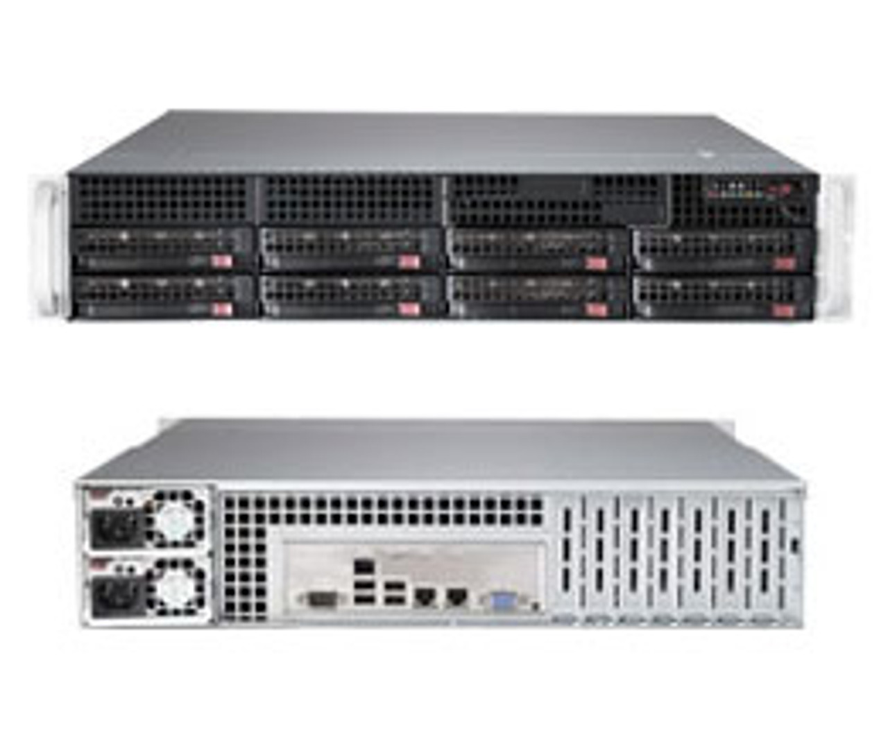 SYS-6028R-TRT | Supermicro | SuperServer 6028R-TRT Intel® C612 LGA 2011 (Socket R) Rack (2U) Black